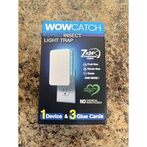 Wow Catch Flying Insect Light Trap-NEW in the box! 7x24 Continued Catch